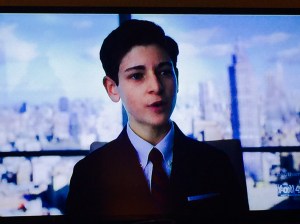 The Young Bruce Wayne played by David Mazouz