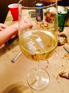 Barefoot Moscato is $12.99 a JUG and is our wine of choice. 