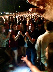 Pat from Train during Marry Me